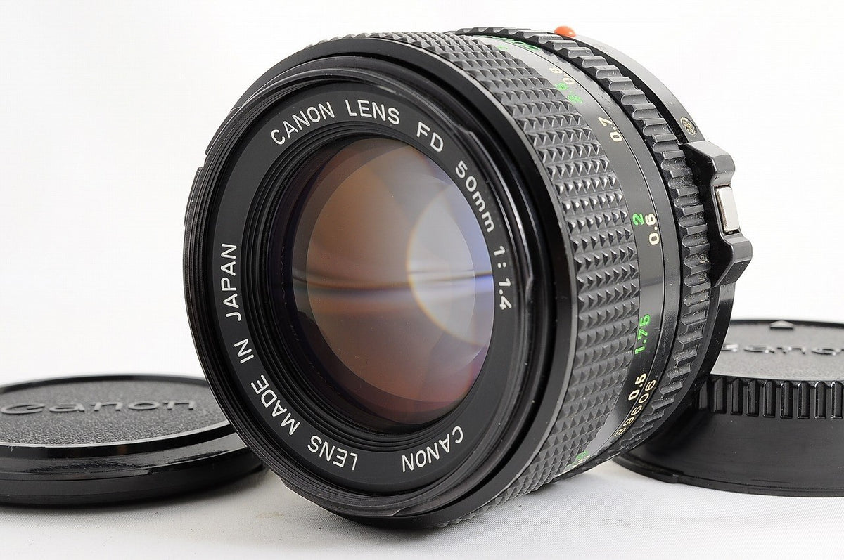 [Near Mint+ w/ Caps] Canon New FD NFD 50mm f1.4 Fast MF Standard Prime Lens Jp