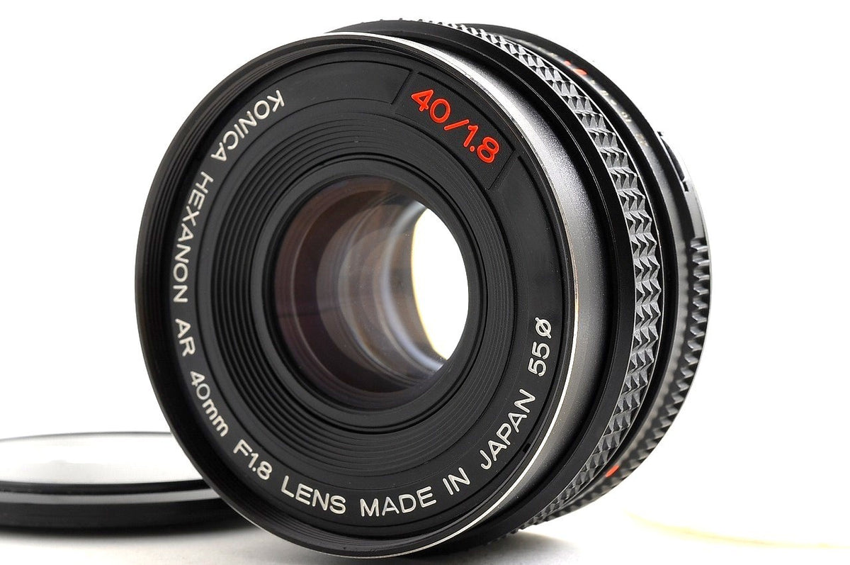 [Near Mint+] Konica Hexanon AR 40mm f/1.8 Fast MF Pancake Lens Konica AR Japan