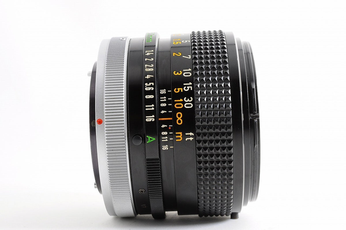 [Near Mint+ w/Hood Caps] Canon FD 50mm f1.4 SSC MF Standard Prime Lens Japan