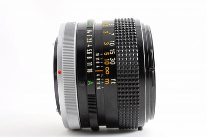 [Near Mint+ w/Hood Caps] Canon FD 50mm f1.4 SSC MF Standard Prime Lens Japan