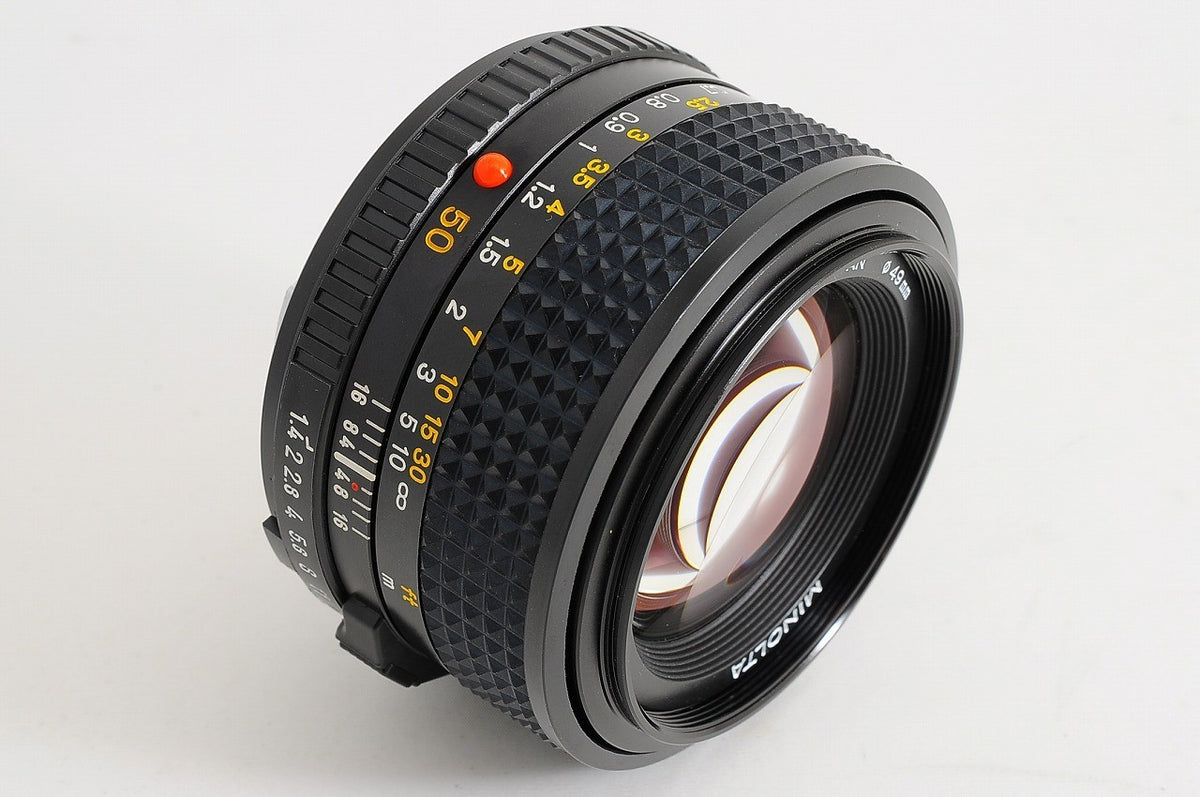 [MINT] Minolta MD 50mm f/1.4 Fast MF Lens Minolta MD Mount SLR Japan
