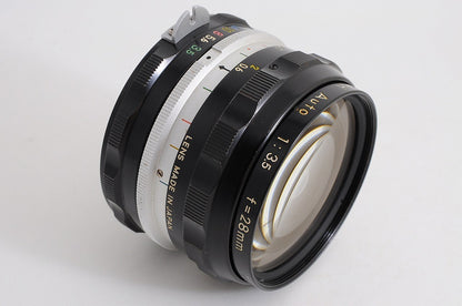 [Mint] Nikon Non-AI Nikkor-H Auto 28mm f/3.5 Wide MF Lens Nikon F Mount Japan