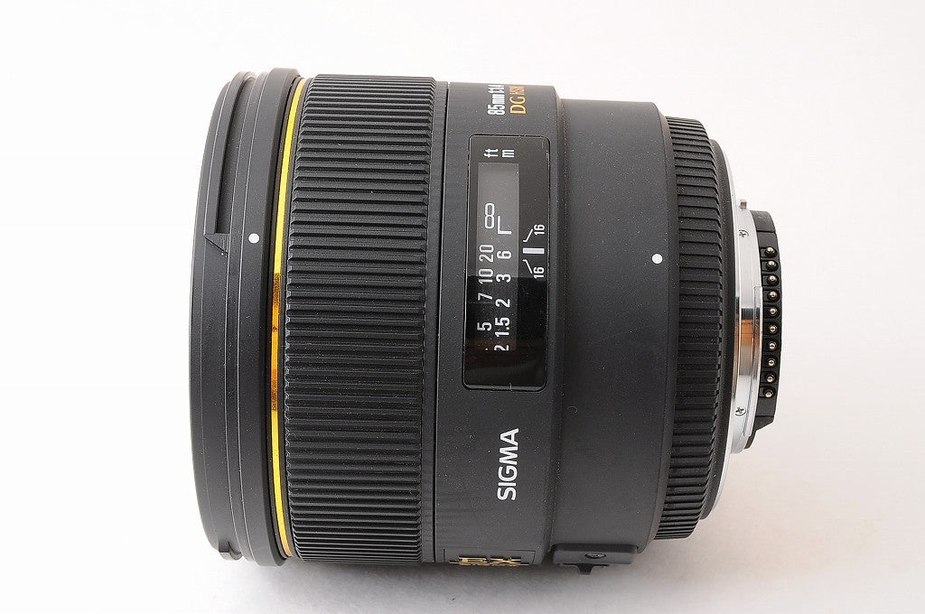 [MINT w/ Hood] Sigma 85mm f/1.4 EX DG HSM Fast AF Lens Nikon F Mount Japan