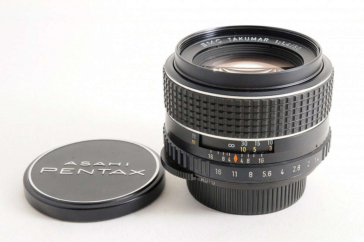 [Near Mint+] Pentax SMC Takumar 50mm f/1.4 Fast MF Lens M42 Screw Mount Japan