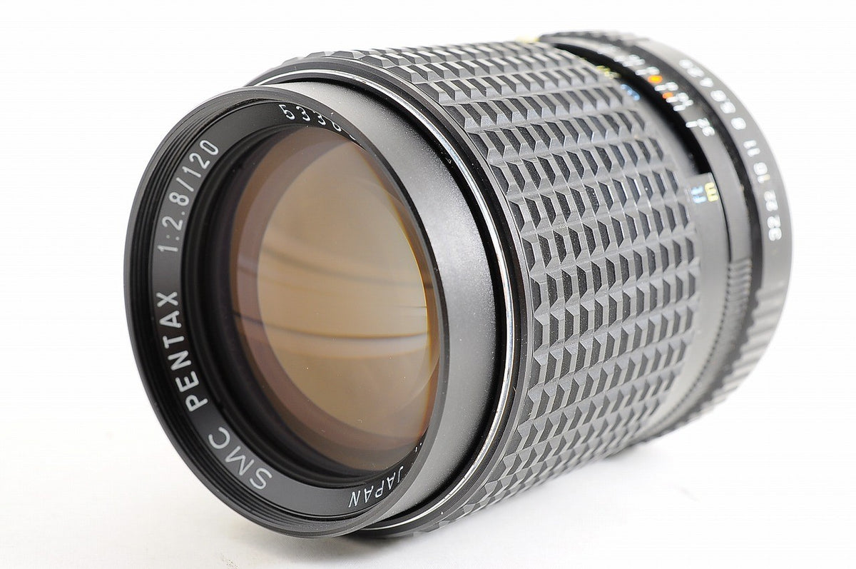 [Rare Top Mint in Box w/Hood Case] SMC Pentax 120mm f2.8 K Mount Prime Lens Jp
