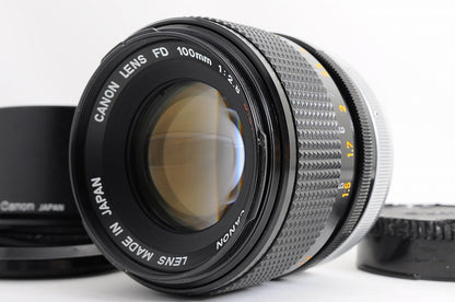 [Mint BT-55 Hood] Canon FD 100mm f/2.8 S.S.C. SSC Telephoto MF Canon FD Japan