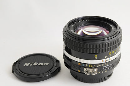 [Near Mint+] Nikon AI-S AIS Nikkor 50mm f/1.4 Fast MF Lens Nikon F Mount Japan