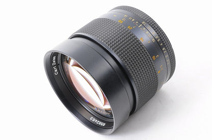 [MINT] Contax Carl Zeiss Planar T* 85mm f/1.4 AEG Fast MF Lens Contax CY Japan