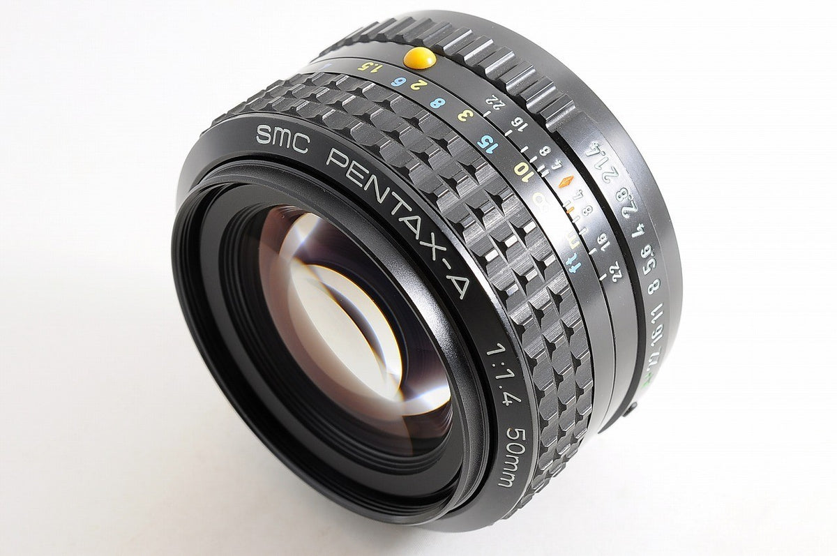[Top Mint] Pentax SMC Pentax-A 50mm f/1.4 Fast MF Lens Pentax K Mount Japan