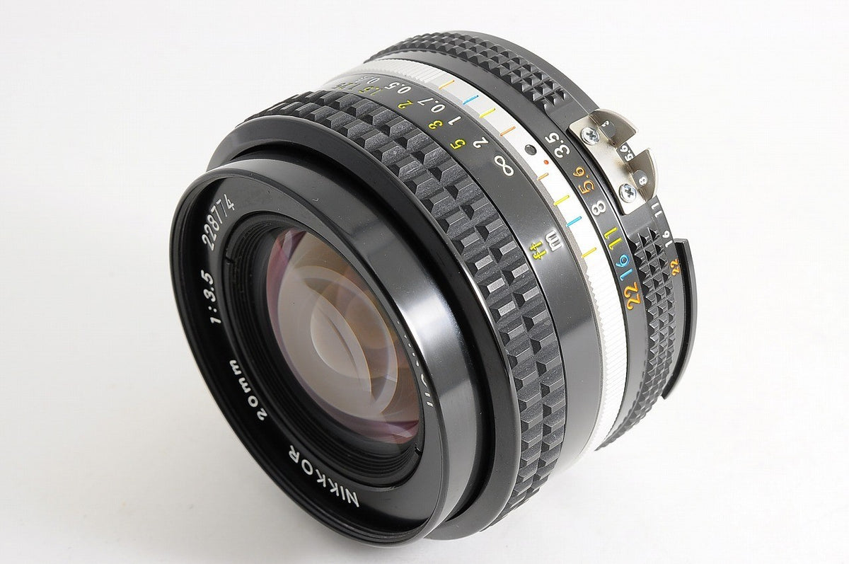 [Top Mint] Nikon AI-S AIS Nikkor 20mm f/3.5 Ultra-Wide MF Lens Nikon F Japan
