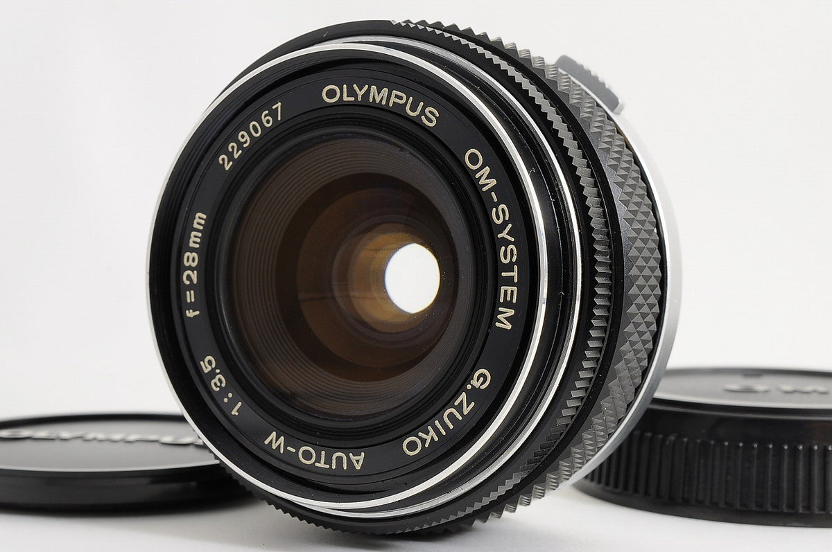 [MINT] Olympus OM G.Zuiko Auto-W 28mm f/3.5 Wide MF Lens Olympus OM Japan