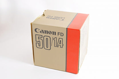 [Top Mint Boxed] Canon New FD nFD 50mm f/1.4 Fast MF Lens Canon FD Mount Japan