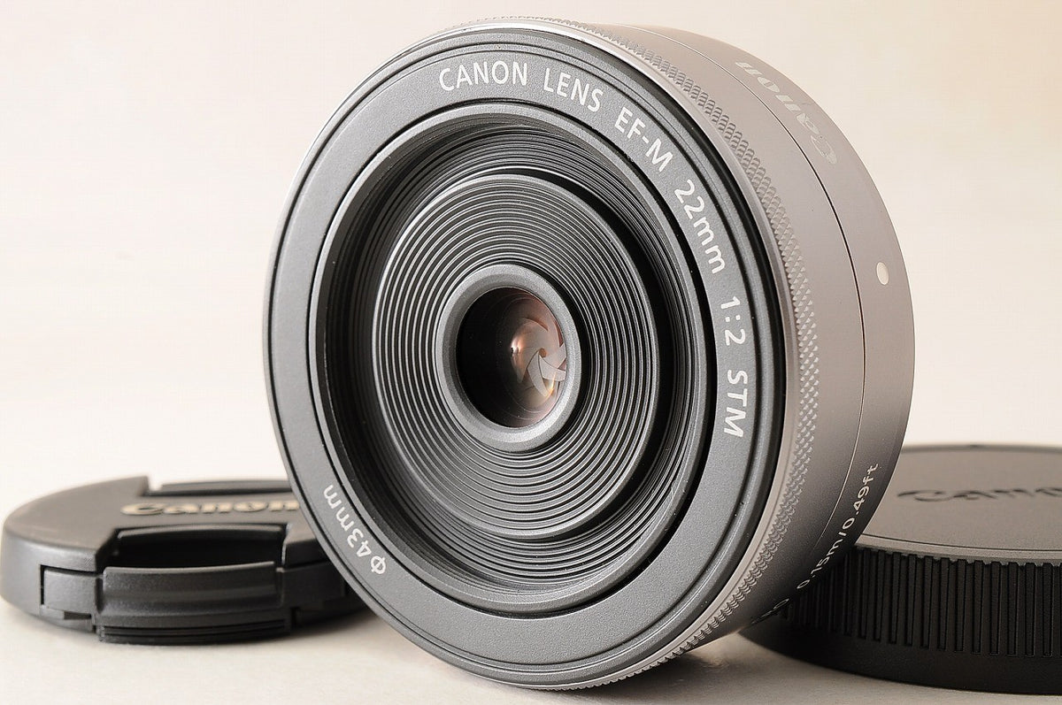 [Top Mint] Canon EF-M 22mm f/2 STM Wide Pancake Lens Canon EOS M Mount Japan