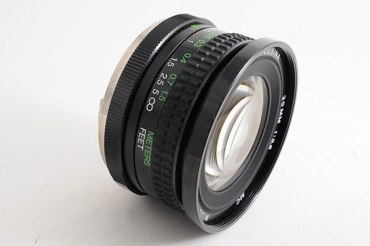 [MINT] Cosina MC 20mm f/3.8 Ultra Wide MF Lens Contax CY Mount From Japan