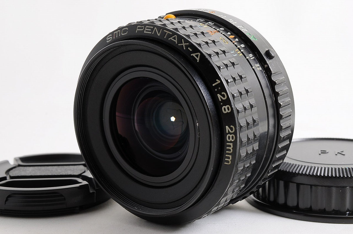 [NEAR MINT+] Pentax SMC Pentax-A 28mm f/2.8 Wide MF Lens Pentax K Mount Japan