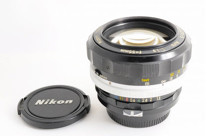 [Near Mint+] Nikon Nikkor-S Auto 55mm f/1.2 Non-AI Fast MF Lens Nikon F From Jp