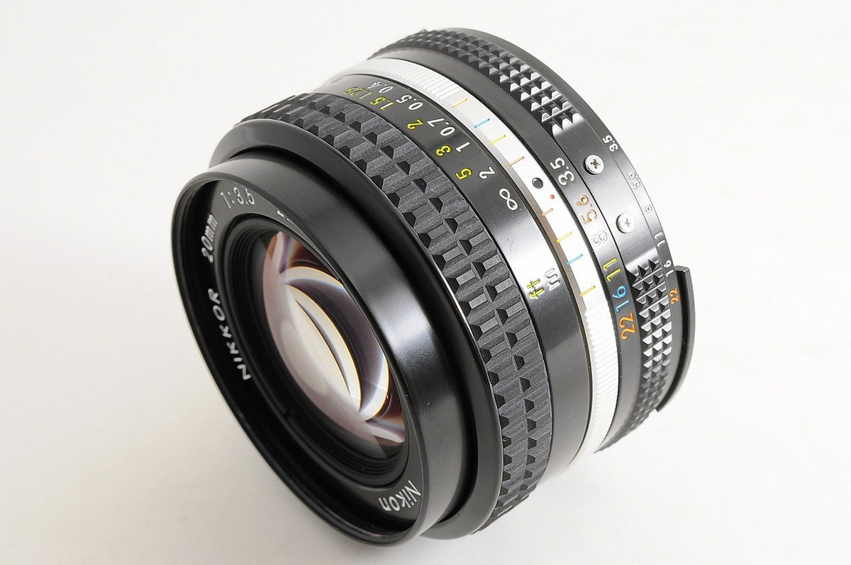 [TOP MINT] Nikon AI-S AIS Nikkor 20mm f/3.5 Ultra-Wide MF Lens Nikon F Japan