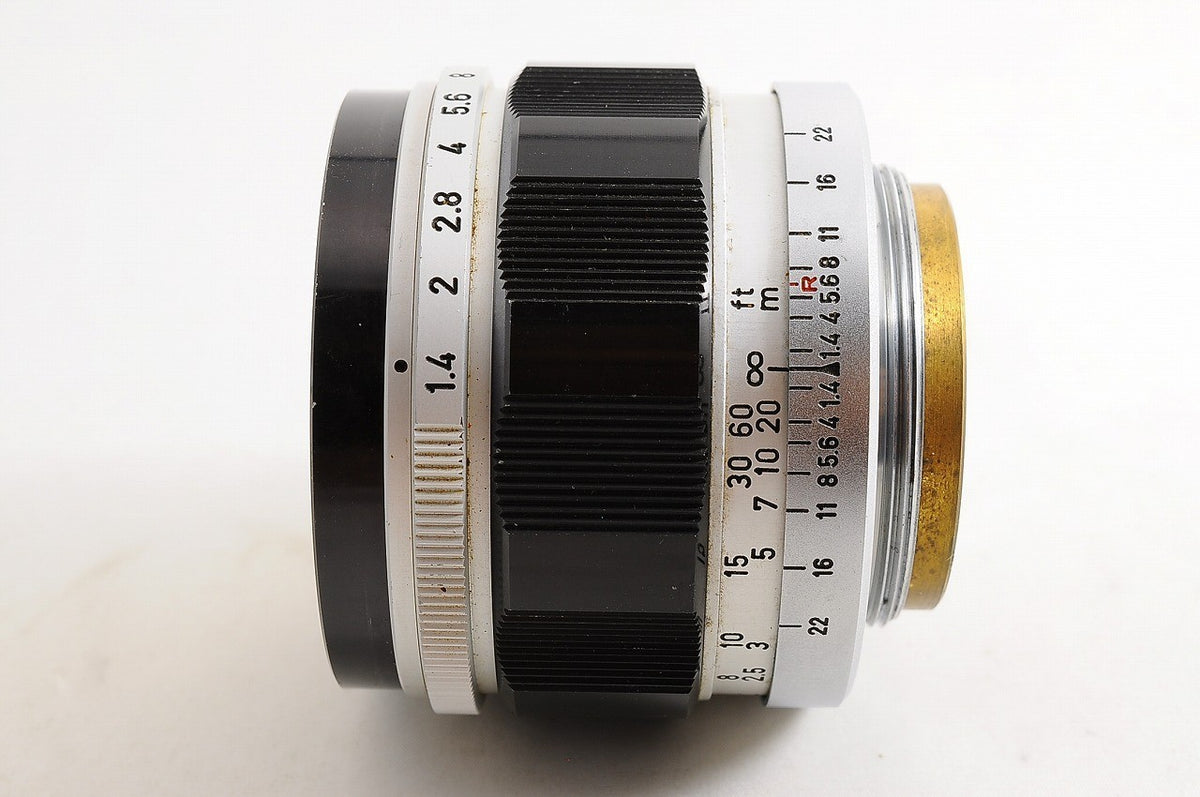 [Mint w/Hood Adapter Caps] Canon 50mm f1.4 L39 LTM Rangefinder MF Lens Japan