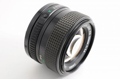 [Mint w/ Caps] Canon New FD NFD 50mm f1.4 Fast MF Standard Prime Lens Japan
