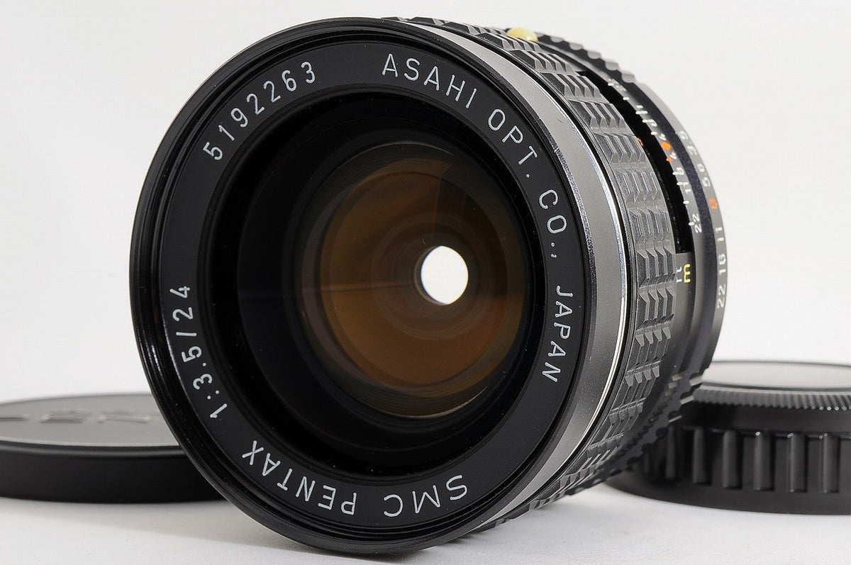 [NEAR MINT] Pentax SMC Pentax 24mm f/3.5 Wide MF Lens Pentax K Mount Japan