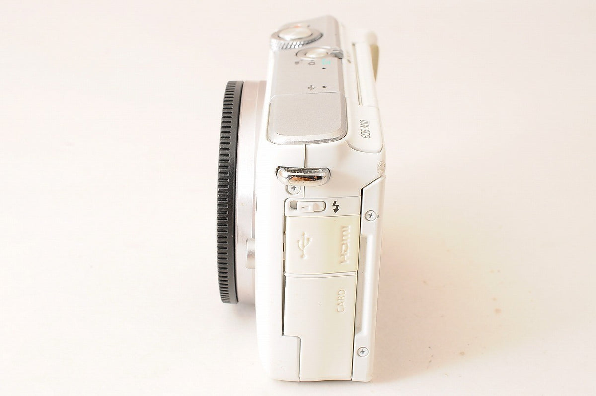 [NEAR MINT+] Canon EOS M10 White Mirrorless Camera 15-45mm IS STM Lens Kit Japan