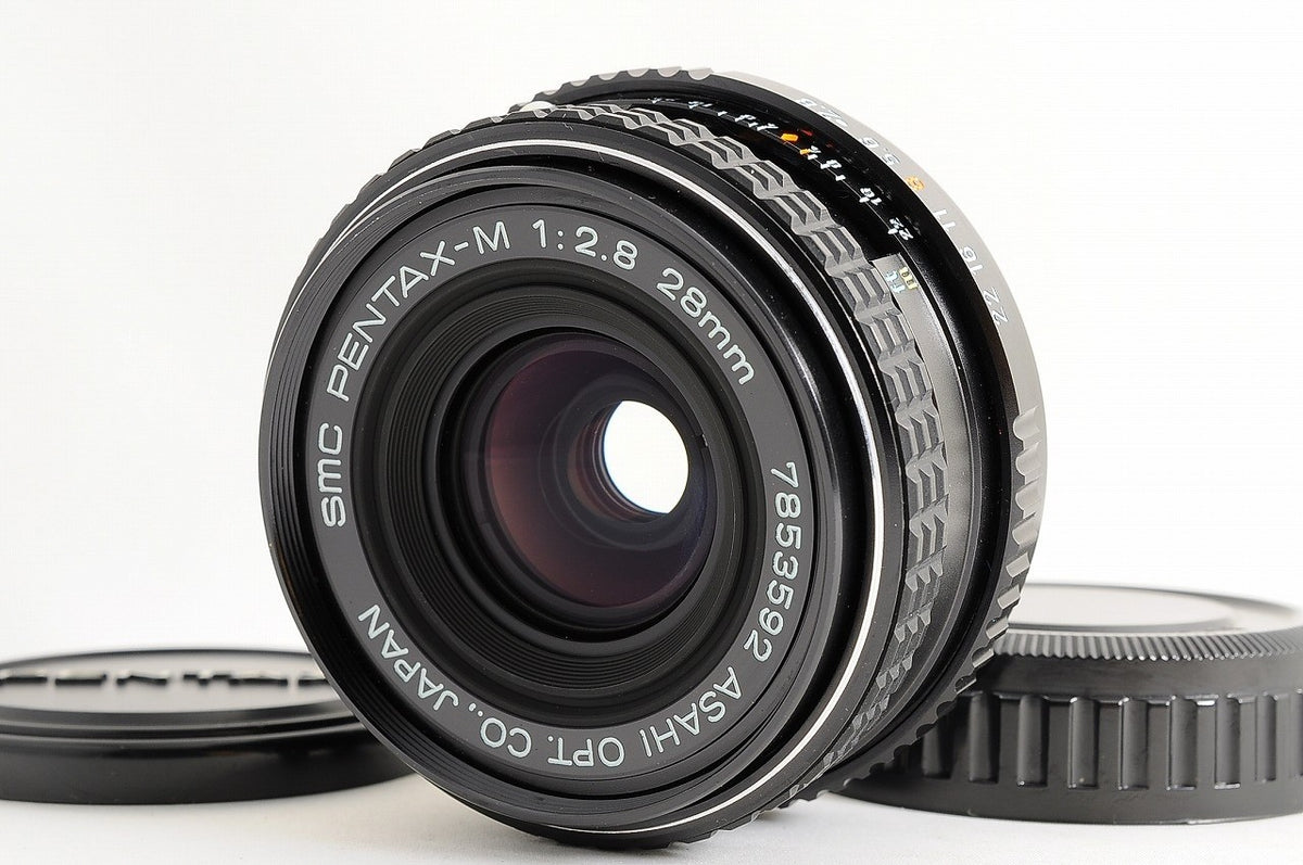 [Top Mint w/ Caps] SMC Pentax M 28mm f2.8 MF Wide Angle Prime Lens K Mount Japan