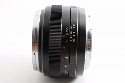 [TOP MINT] Carl Zeiss Planar T* 50mm f/1.4 ZE Fast Lens Canon EF Mount Japan