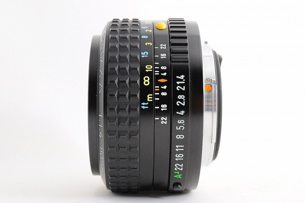 [Mint w/ Caps] SMC Pentax A 50mm f1.4 Fast MF Standard Prime Lens K Mount Japan