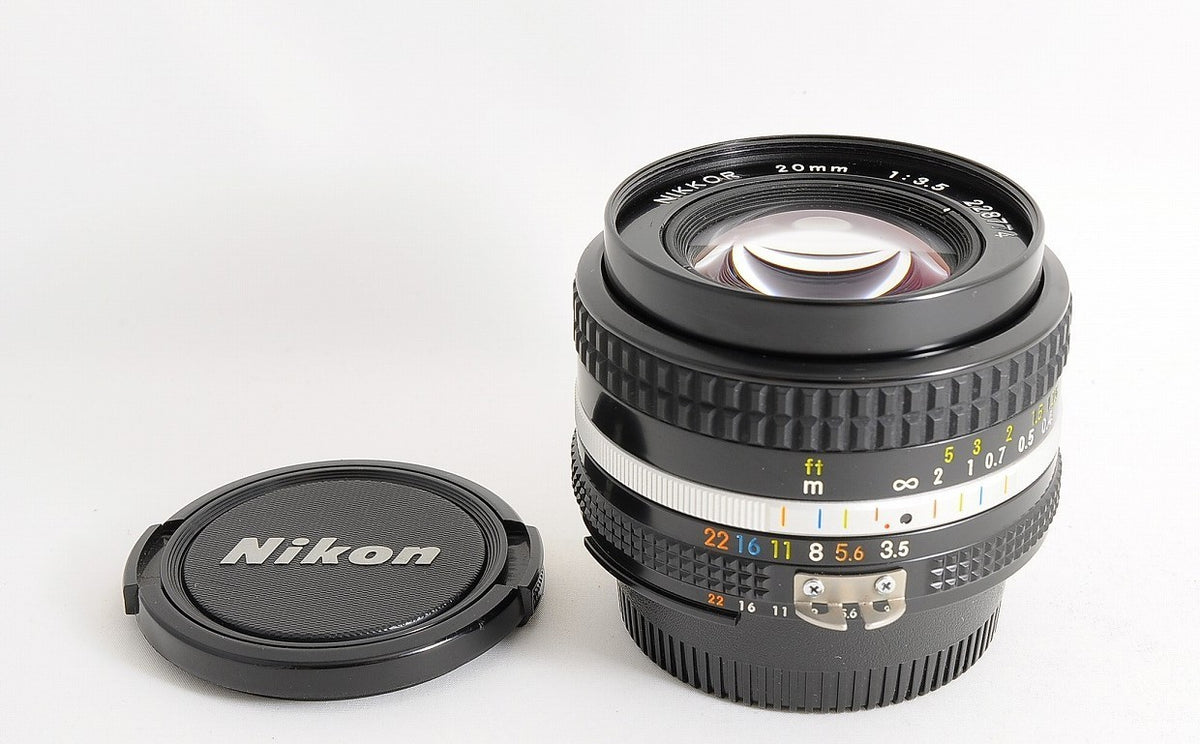 [Top Mint] Nikon AI-S AIS Nikkor 20mm f/3.5 Ultra-Wide MF Lens Nikon F Japan