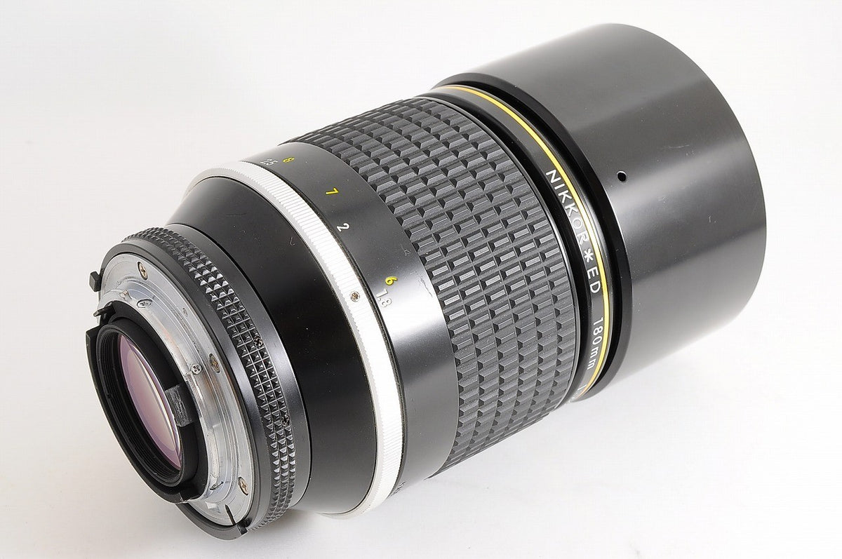 [NEAR MINT+] Nikon AI-S AIS Nikkor ED 180mm f/2.8 Fast Telephoto MF Nikon Japan