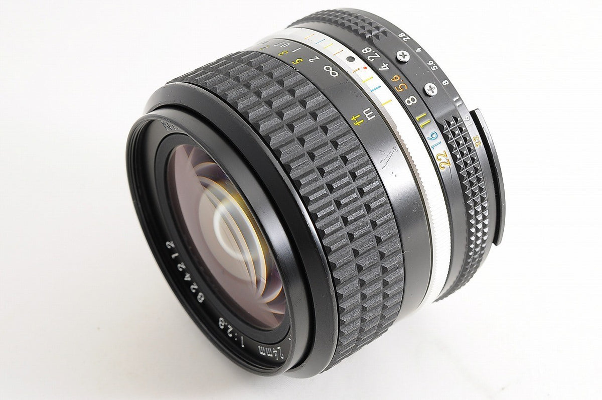 [Near Mint+] Nikon AI-S AIS Nikkor 24mm f/2.8 Wide MF SIC Lens Nikon F Japan