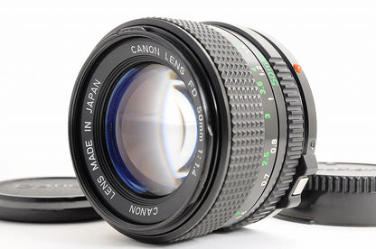 [Mint] Canon New FD nFD 50mm f/1.4 Fast MF Lens Canon FD Mount Japan