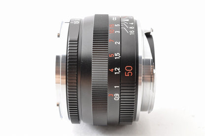 [Almost Unused] Carl Zeiss C Sonnar T* 50mm f/1.5 ZM Fast Lens Leica M Japan
