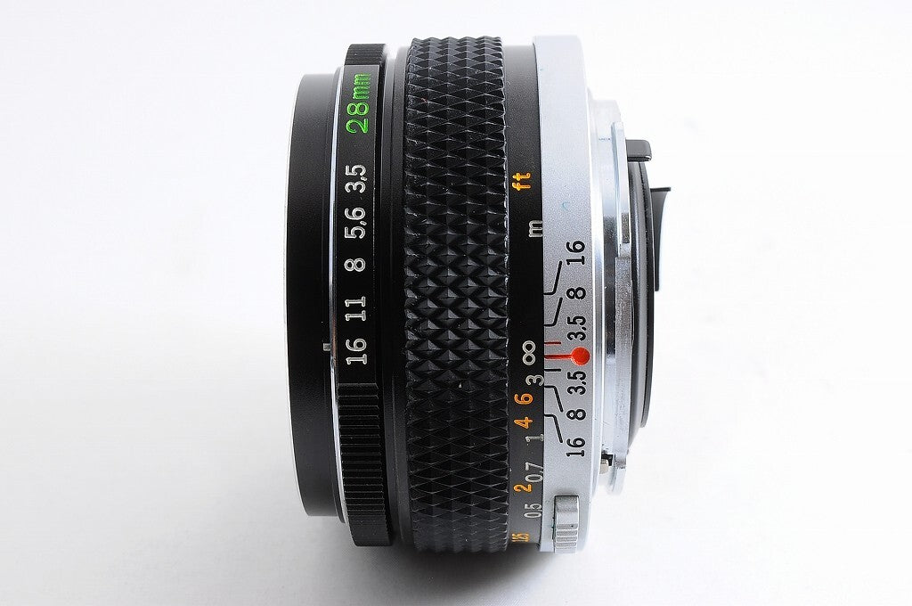 [NEAR MINT+ Hood] Olympus OM G.Zuiko Auto-W 28mm f/3.5 Wide MF Lens OM Japan