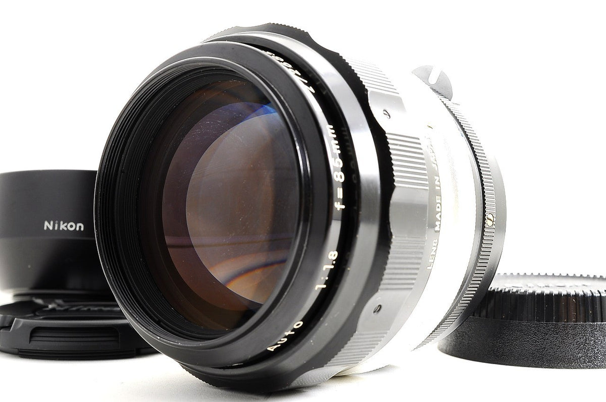 [Near Mint+ w/HN-21 Hood] Nikon Non AI Nikkor H Auto 85mm f1.8 MF Prime Japan