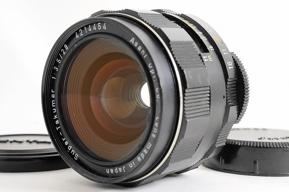[Near Mint] Pentax Super Takumar 28mm f/3.5 Wide MF M42 Screw Mount Lens Japan