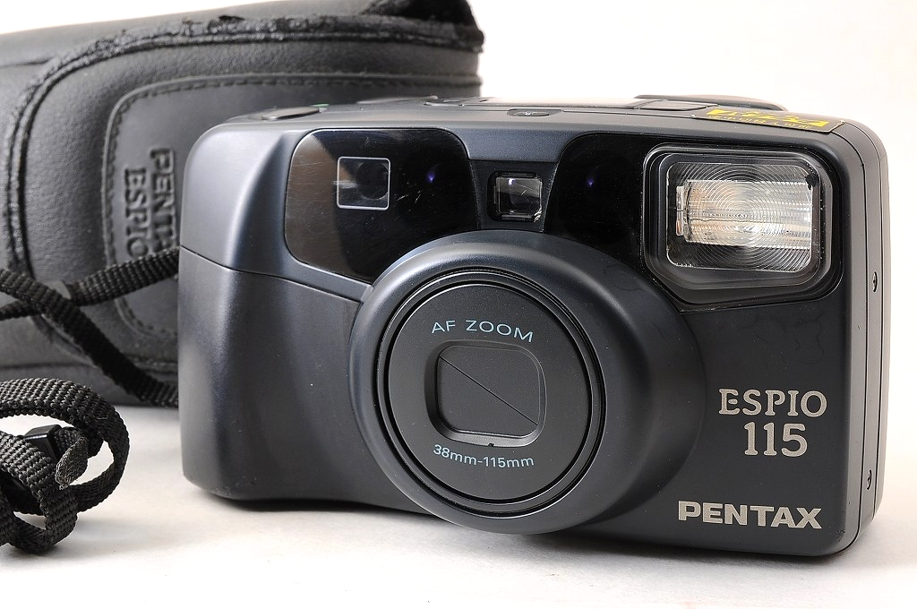 [NEAR MINT+ Case] Pentax ESPIO 115 35mm Point & Shoot Zoom Film Camera Japan