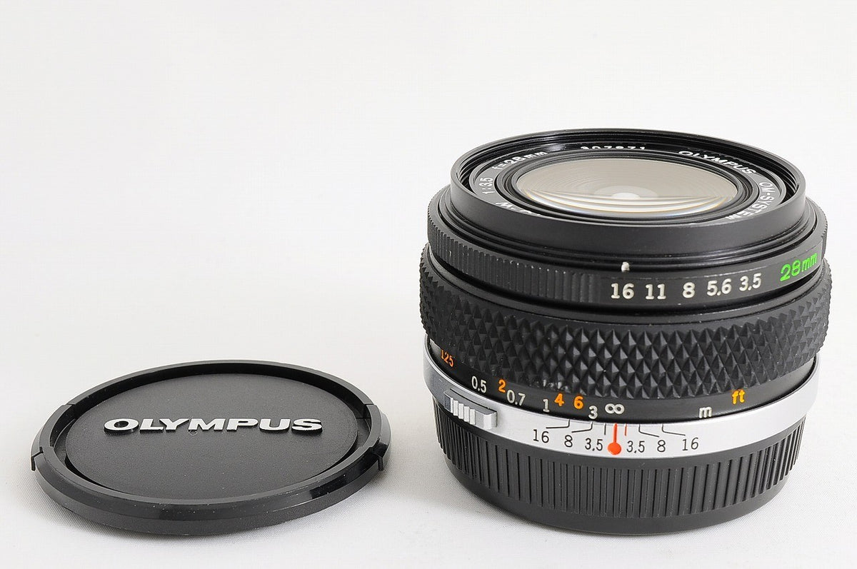 [MINT] Olympus OM G.Zuiko Auto-W 28mm f/3.5 Wide MF Lens OM Mount Japan