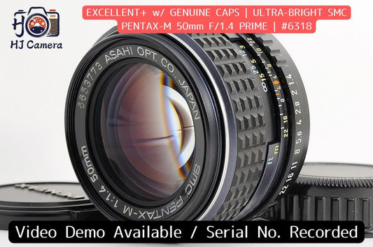 [Excellent+] Pentax SMC Pentax-M 50mm f/1.4 Fast MF Lens Pentax K Mount Japan