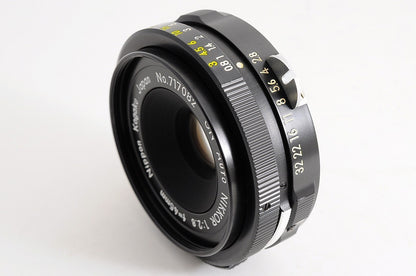 [Mint] Nikon GN Auto Nikkor 45mm f/2.8 Pancake MF Lens Nippon Kogaku Japan