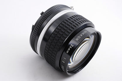 [NEAR MINT+] Nikon AI-S AIS Nikkor 24mm f/2 Fast Wide MF Lens Nikon F From Japan