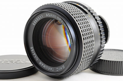 [Near Mint+] Pentax SMC Takumar 50mm f/1.4 Fast MF Lens M42 Screw Mount Japan