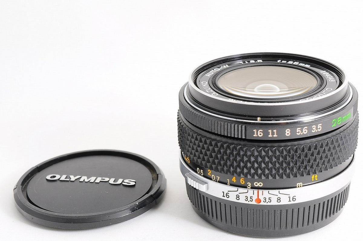 [TOP MINT] Olympus M-System G.Zuiko Auto-W 28mm f/3.5 Wide MF Lens OM Japan