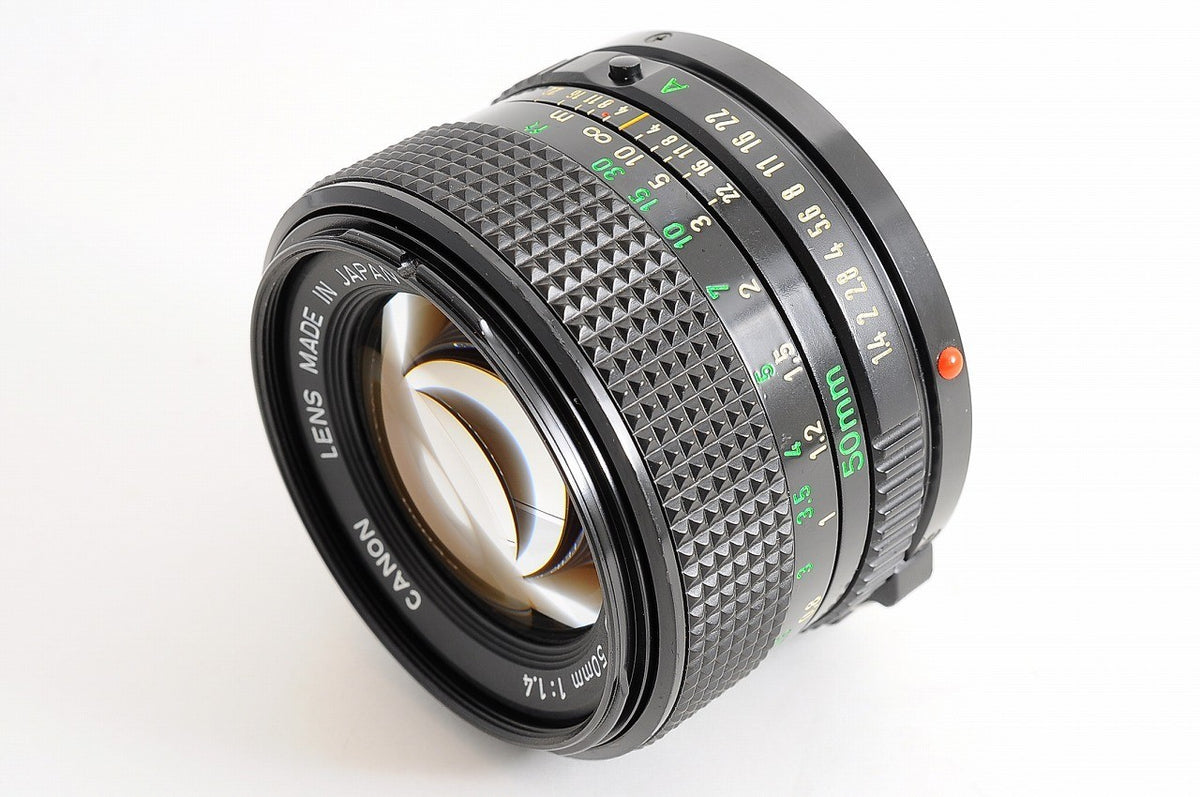 [Near Mint+] Canon New FD nFD 50mm f/1.4 Fast MF Lens Canon FD Mount Japan