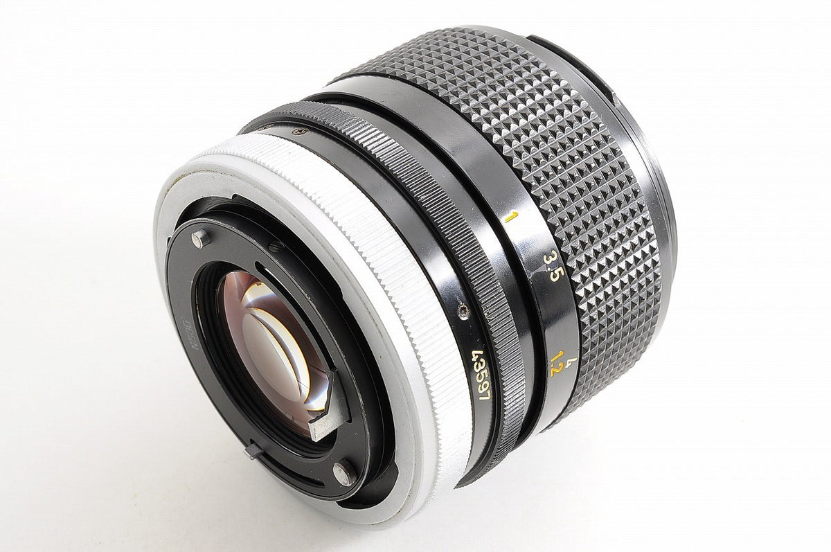 [O Mark Near Mint+ w/Hood Case] Canon FD 100mm f2.8 SSC MF Portrait Lens Japan