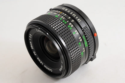 [Top Mint Metal Hood] Canon New FD nFD 28mm f/2.8 Wide MF Lens Canon FD Japan