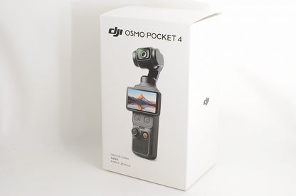 [Unused] DJI Osmo Pocket 4 Creator Combo 4K Handheld Gimbal Action Camera Japan