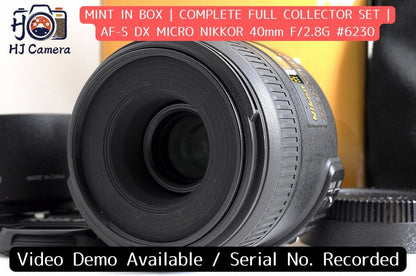 [TOP MINT] Nikon AF-S DX Micro Nikkor 40mm f/2.8G 1:1 Macro Lens Nikon F Japan