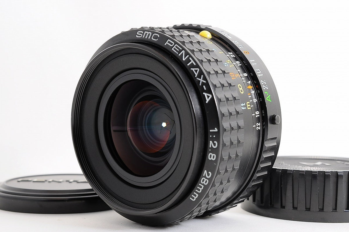 [Mint] Pentax SMC Pentax-A 28mm f/2.8 Wide MF Lens Pentax K Mount Japan