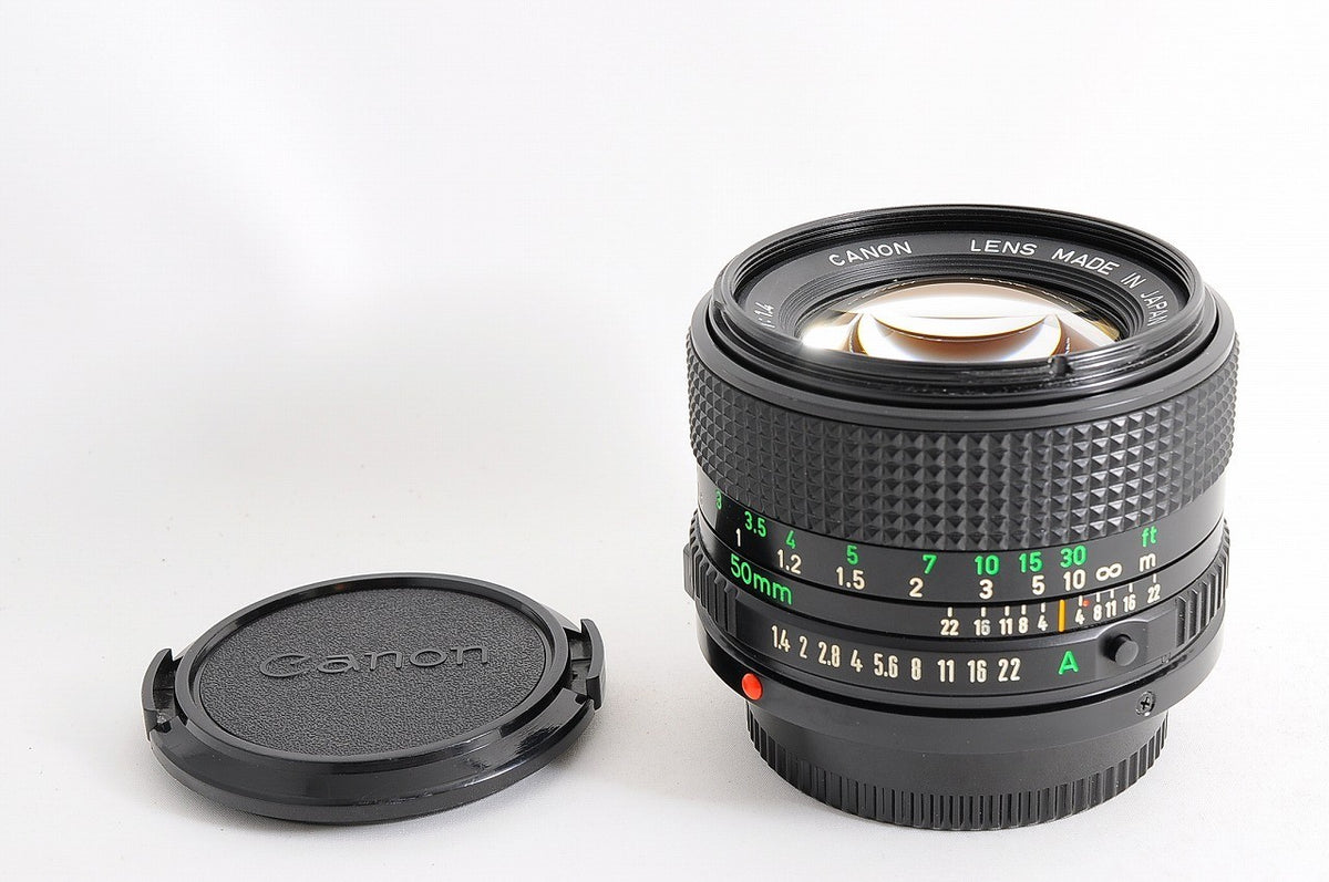 [Top Mint] Canon New FD nFD 50mm f/1.4 Fast MF Lens Canon FD Mount Japan